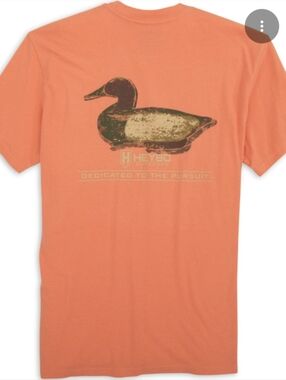 NWT Heybo Canvas Decoy Tee In Coral
